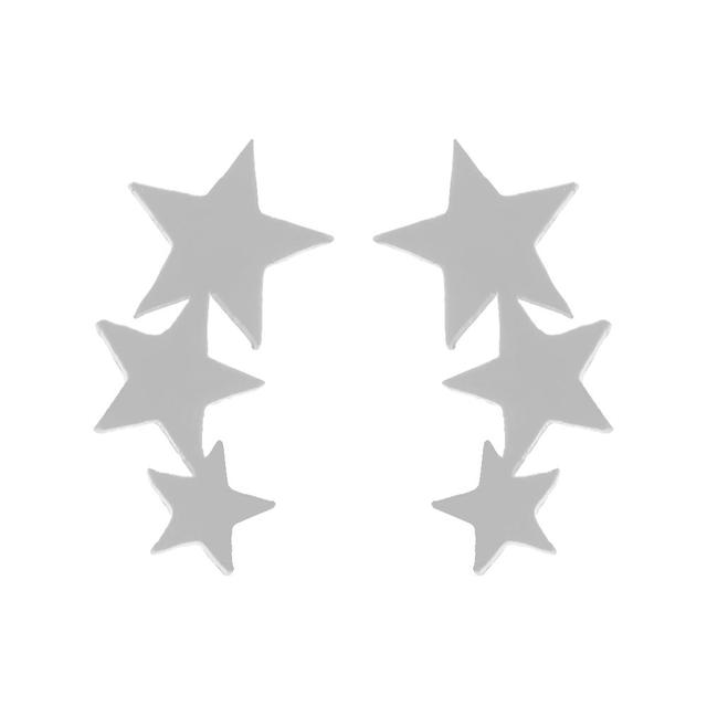 Stylish Punk Stud Earrings | Bold Fashion Statement-Gold-State of Style