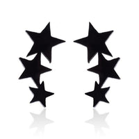 Stylish Punk Stud Earrings | Bold Fashion Statement-Gold-State of Style
