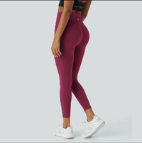 Stylish Push-Up Legging – Mila | Instantly lifting effect-S-Dark red-State of Style