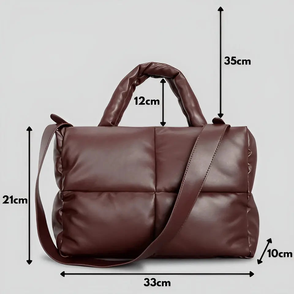 Stylish Quilted Ladies Designer Handbag - Sofia-Black-State of Style