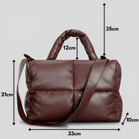 Stylish Quilted Ladies Designer Handbag - Sofia-Black-State of Style