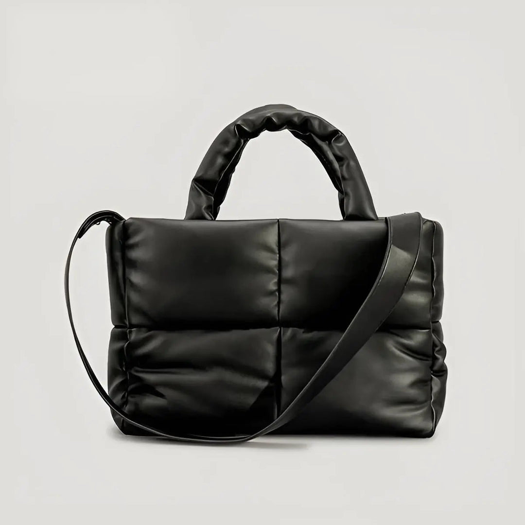 Stylish Quilted Ladies Designer Handbag - Sofia-Black-State of Style
