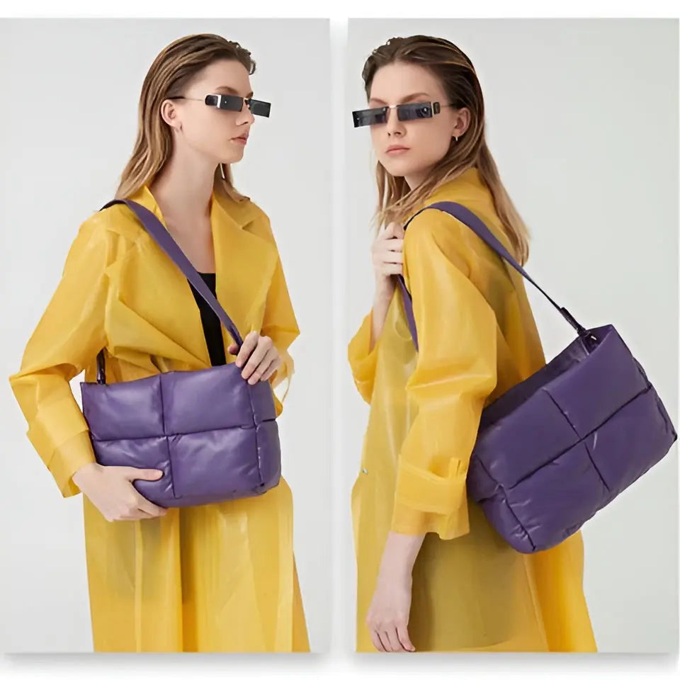 Stylish Quilted Ladies Designer Handbag - Sofia-Black-State of Style