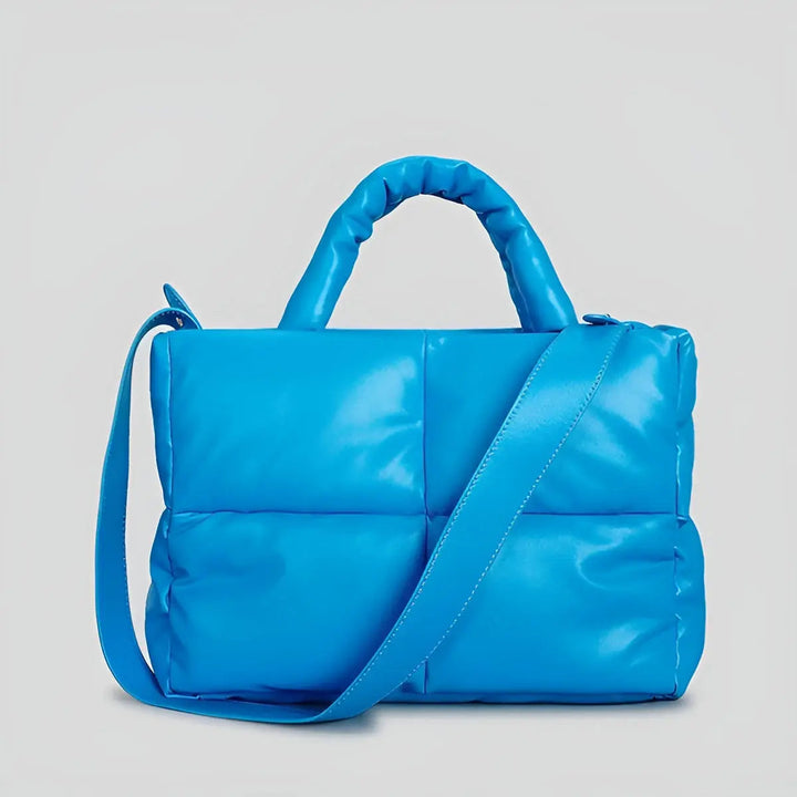 Stylish Quilted Ladies Designer Handbag - Sofia-Blue-State of Style