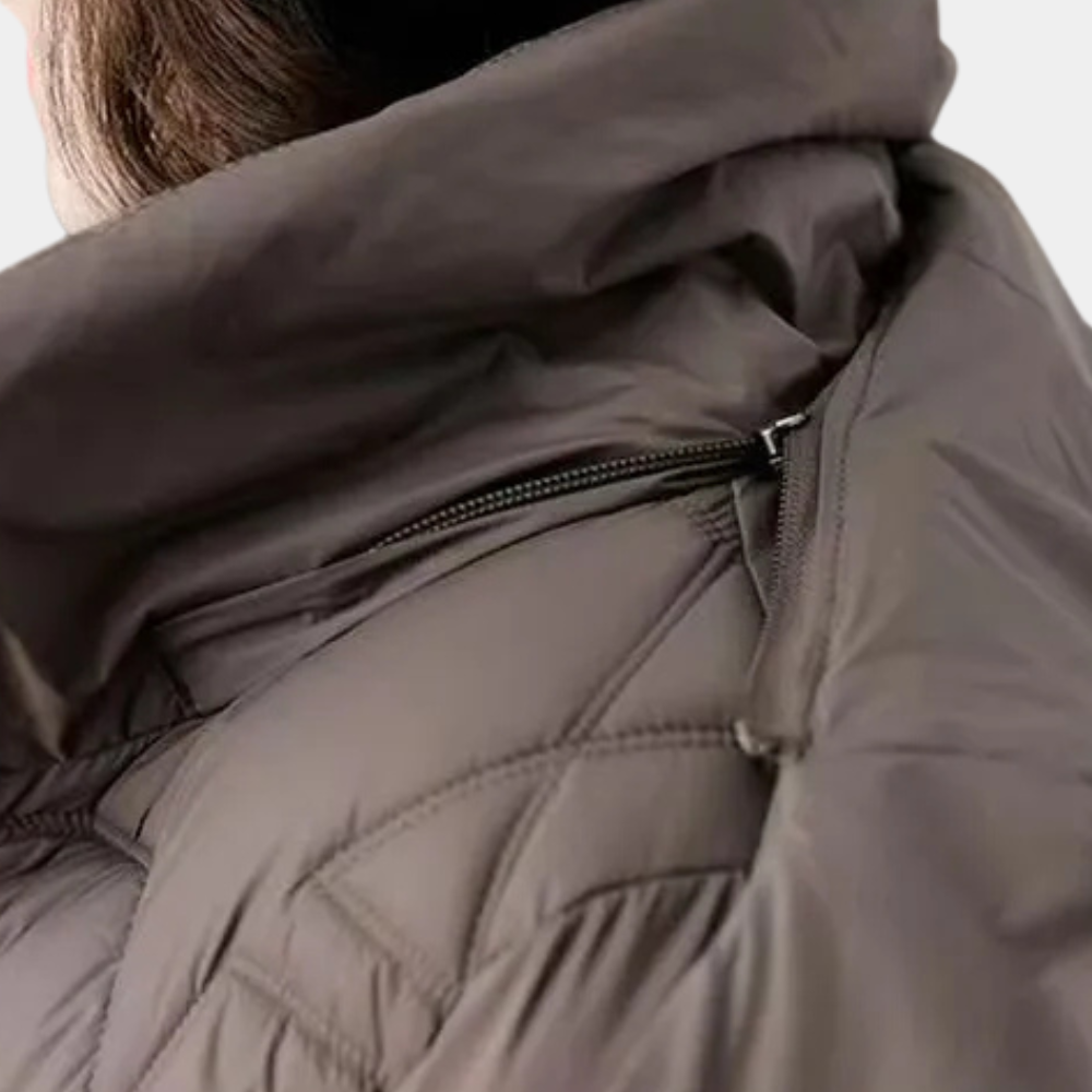 Stylish Quilted Ladies Jacket - Romy-Black-XS-State of Style