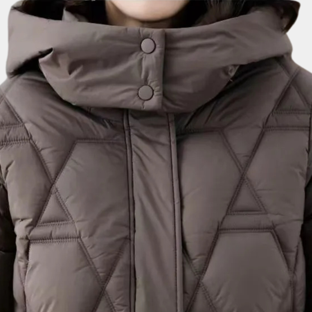 Stylish Quilted Ladies Jacket - Romy-Black-XS-State of Style