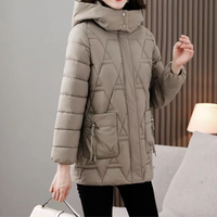 Stylish Quilted Ladies Jacket - Romy-Khaki-XS-State of Style