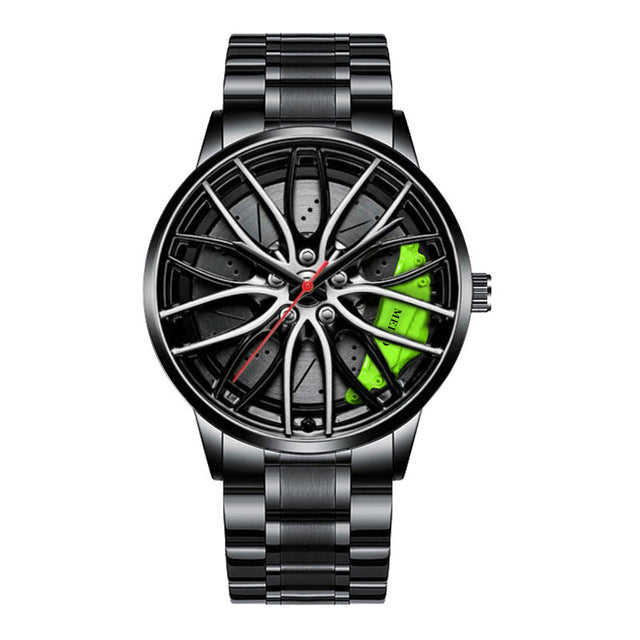 Stylish Race Car Men's Watch - RaceVision-Green-Style 1-State of Style