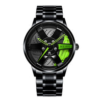 Stylish Race Car Men's Watch - RaceVision-Green-Style 2-State of Style