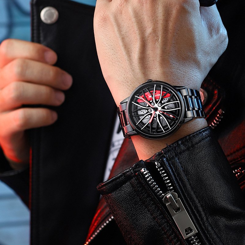 Stylish Race Car Men's Watch - RaceVision-Red-Style 1-State of Style