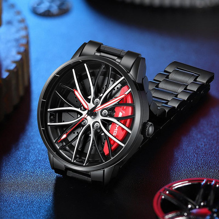 Stylish Race Car Men's Watch - RaceVision-Red-Style 1-State of Style