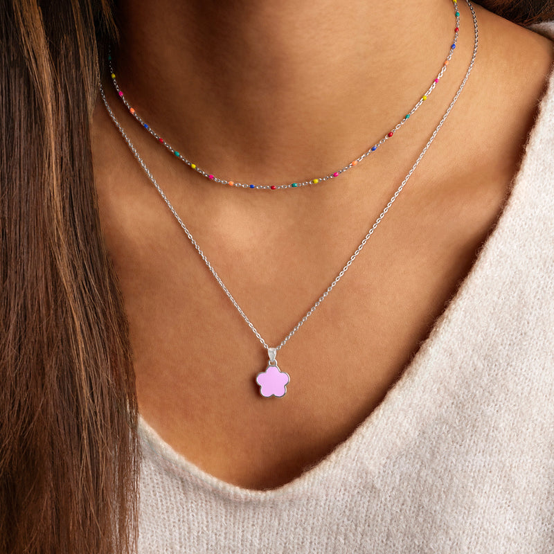 Stylish Rainbow Necklace - Iris-Gold-State of Style