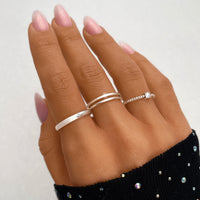 Stylish Ring with Sparkling Zirconia – Sienna-Gold-5-State of Style
