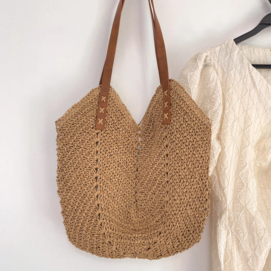 Stylish Shoulder Bag for Women - BreezeWoven-White-State of Style