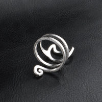 Stylish Silver Cat Ring | Charming Jewellery-State of Style