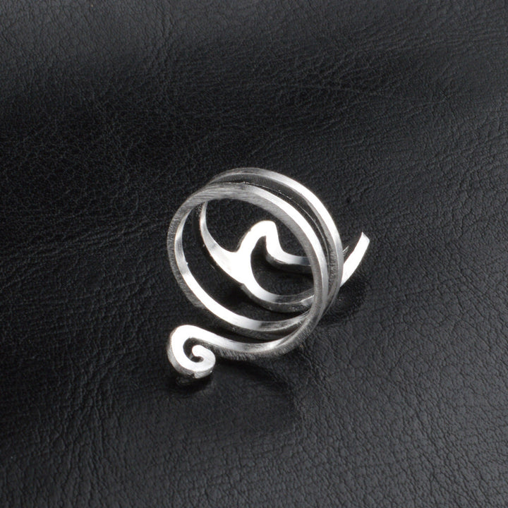 Stylish Silver Cat Ring | Charming Jewellery-State of Style
