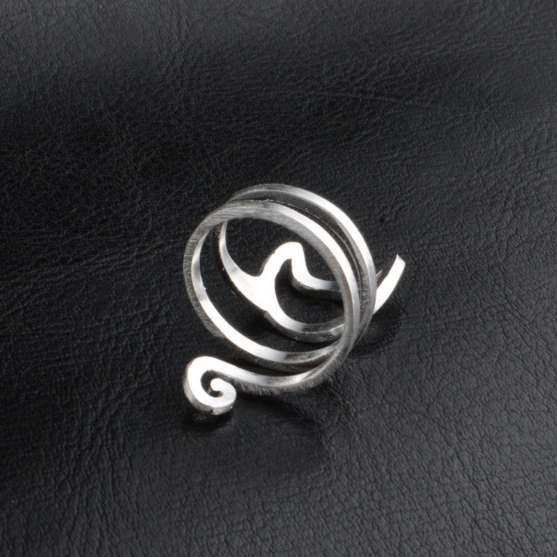 Stylish Silver Cat Ring | Charming Jewellery-State of Style