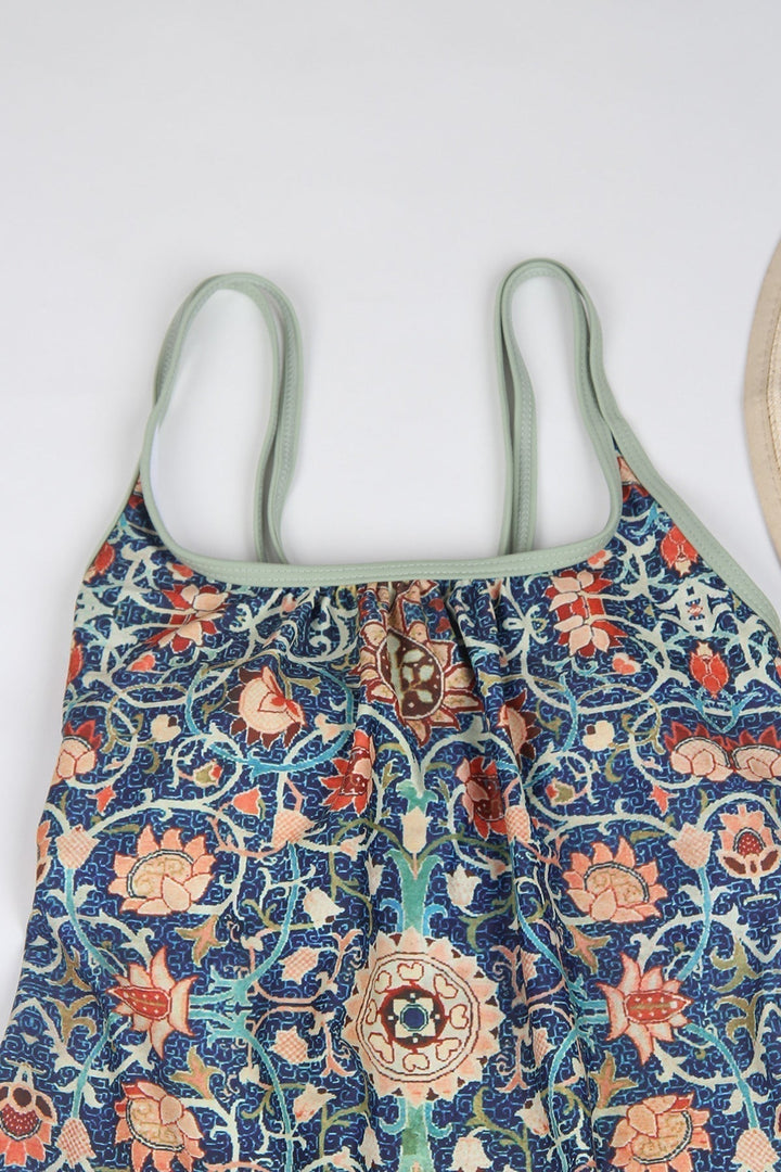 Stylish Sleeveless Bikini with Attractive Pattern - SummerGlow-S (36/38)-State of Style