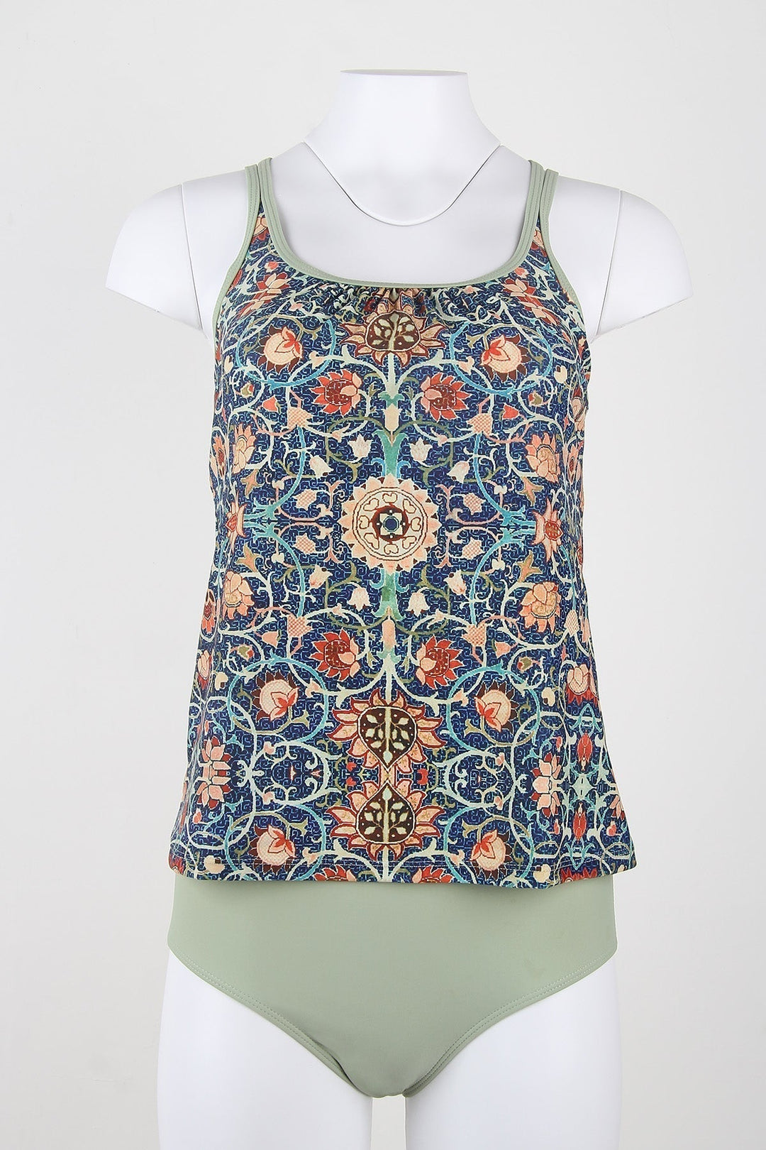 Stylish Sleeveless Bikini with Attractive Pattern - SummerGlow-S (36/38)-State of Style