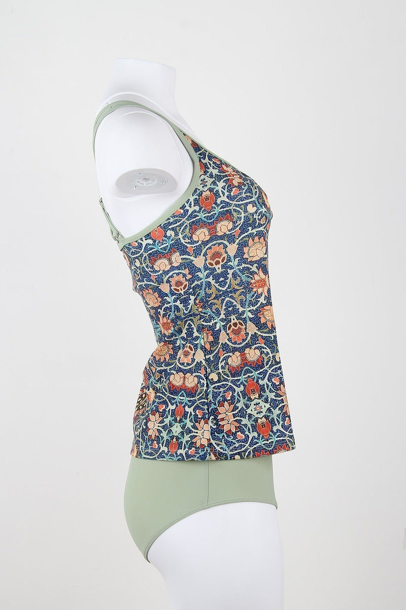 Stylish Sleeveless Bikini with Attractive Pattern - SummerGlow-S (36/38)-State of Style