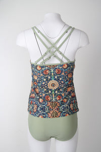 Stylish Sleeveless Bikini with Attractive Pattern - SummerGlow-S (36/38)-State of Style