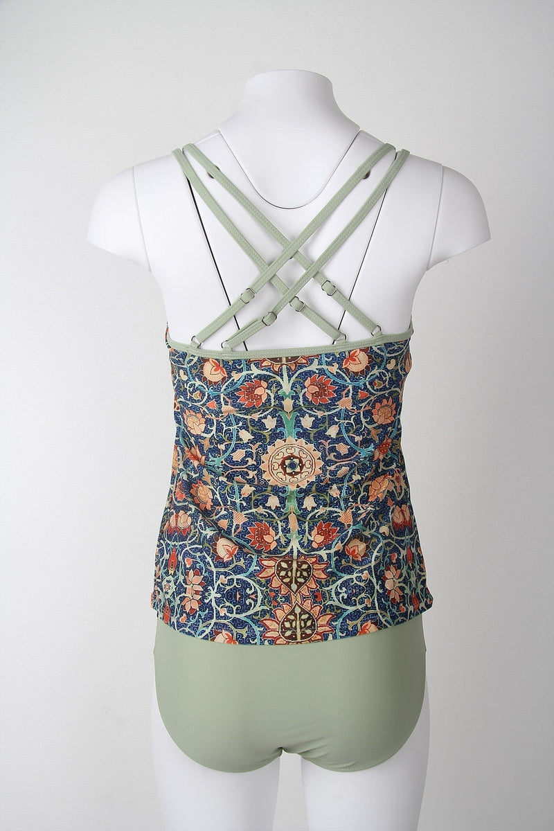 Stylish Sleeveless Bikini with Attractive Pattern - SummerGlow-S (36/38)-State of Style