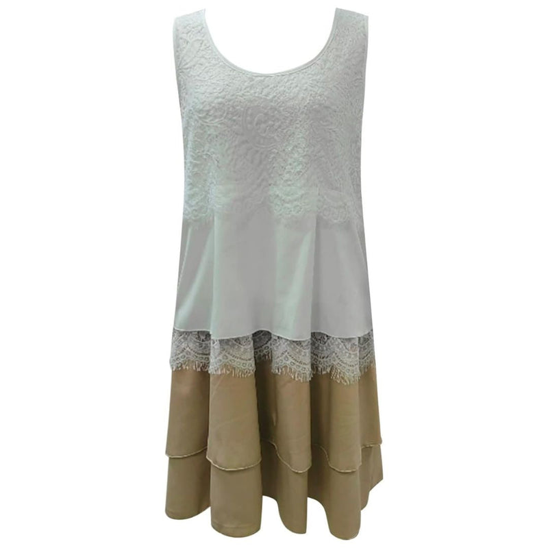 Stylish Sleeveless Dress | Pauline Collection-S-State of Style
