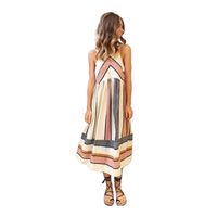 Stylish sleeveless summer dress in vintage look - Retro Flair-S-State of Style