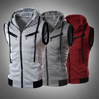 Stylish Slim-Fit Vest with Hood - Ricardo-3-Pack-S-State of Style