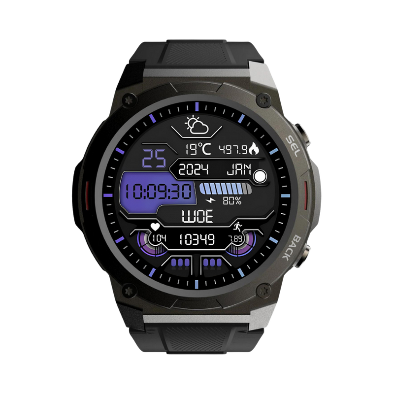 Stylish Smartwatch – Pulse XR-Black-State of Style