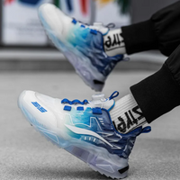 Stylish Sneakers for Men - Nero-Blue-6-State of Style