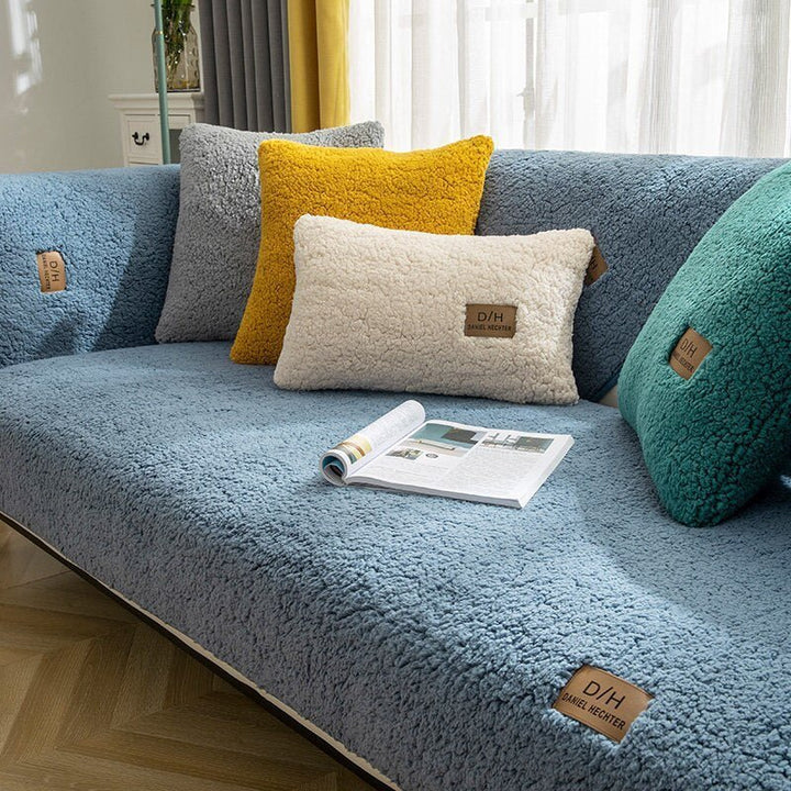 Stylish Sofa Cover - SofaRevive-Blue-70 x 70 cm-State of Style