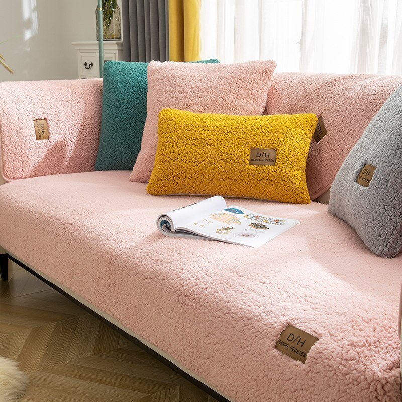 Stylish Sofa Cover - SofaRevive-Pink-70 x 70 cm-State of Style