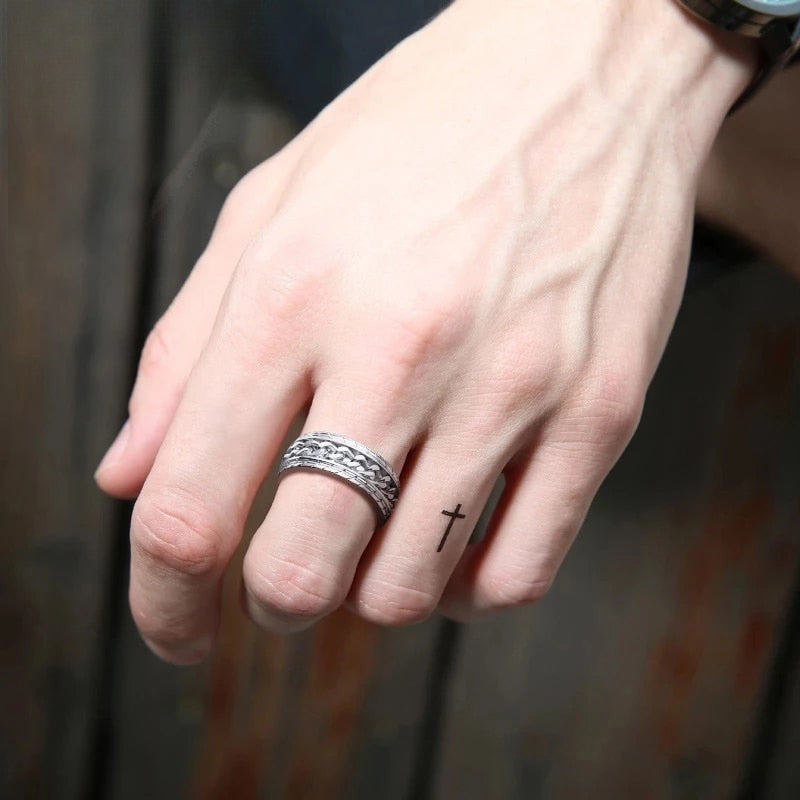 Stylish Spinning Ring – SpinCal-Black-6-State of Style