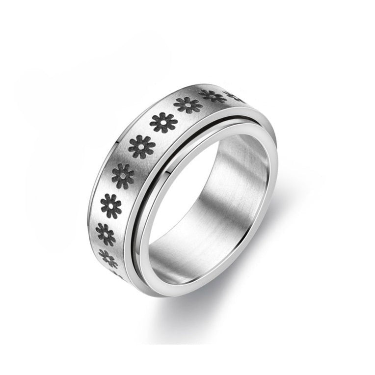 Stylish Spinning Ring – SpinCal-Flowers-6-State of Style