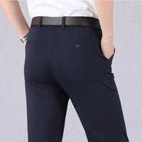 Stylish Stretch Men's Trousers - Alex-Blue-8-State of Style