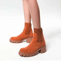 Stylish Suede Winter Boots for Women - Eloise-Grey-5-State of Style