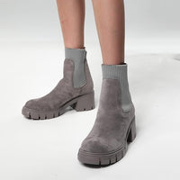 Stylish Suede Winter Shoes for Women - Eloise-Grey-2.5-State of Style