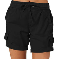 Stylish summer beach shorts – Chloe-Black-S-State of Style