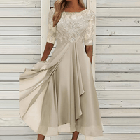 Stylish Summer Dress for a Fashionable Look - Lena Meier-Beige-S-State of Style