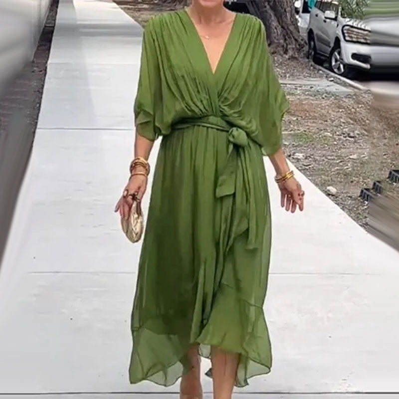 Stylish summer dress - Giulia-Green-S-State of Style