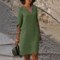 Stylish Summer Dress - Sofia-Dark Green-S-State of Style