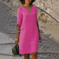 Stylish Summer Dress - Sofia-Purple-S-State of Style