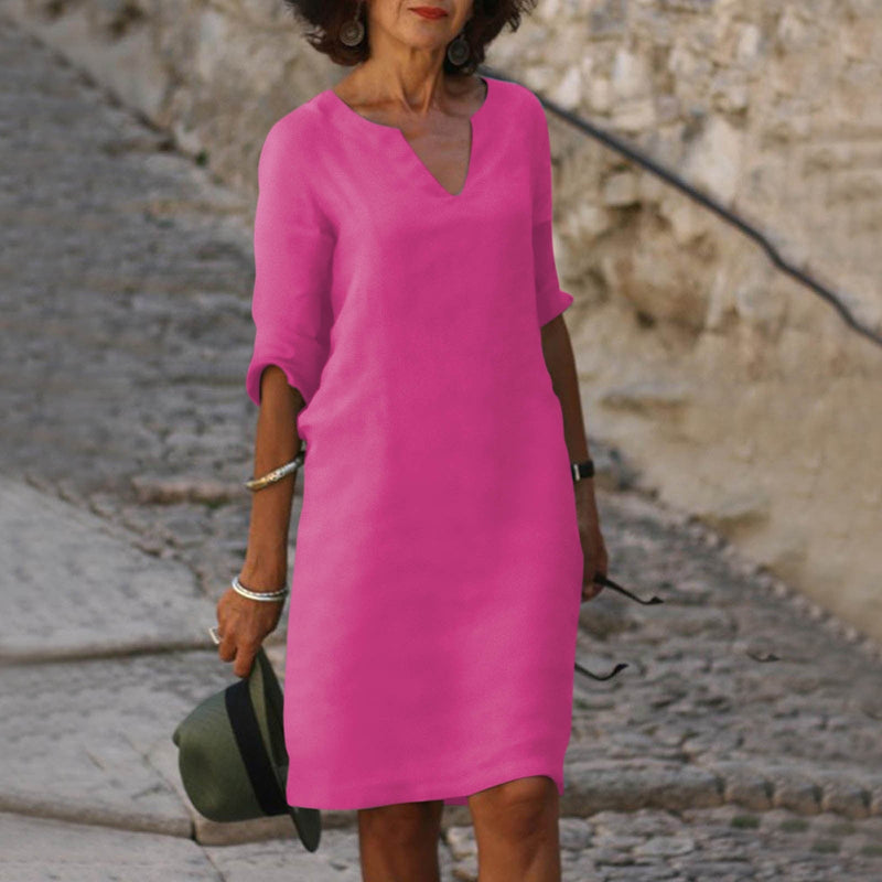 Stylish Summer Dress - Sofia-Purple-S-State of Style