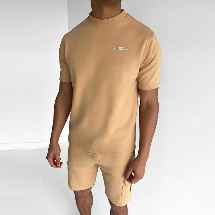 Stylish Summer Set for Men - Fabio-Beige-XS-State of Style