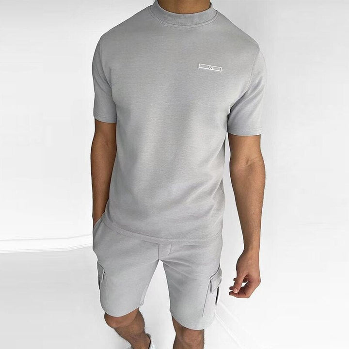 Stylish Summer Set for Men - Fabio-Grey-XS-State of Style