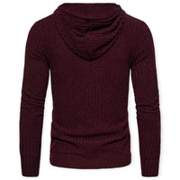Stylish Sweater with Prints for Men - UrbanWild-Chestnut brown-S-State of Style