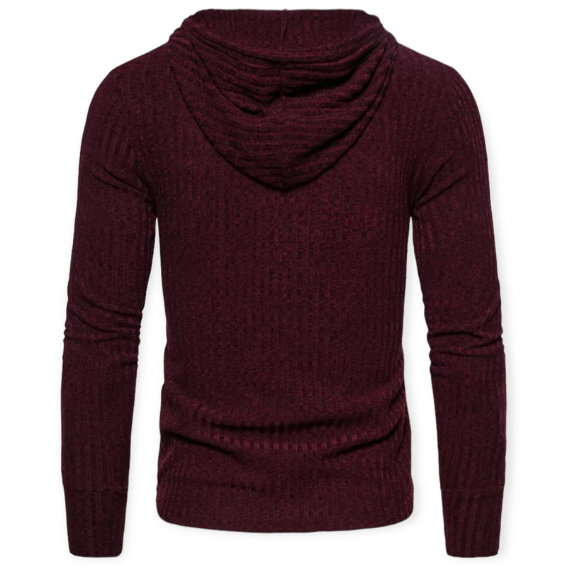 Stylish Sweater with Prints for Men - UrbanWild-Chestnut brown-S-State of Style