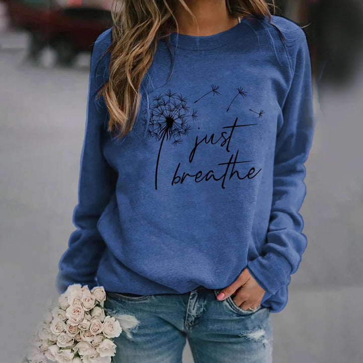 Stylish Sweatshirt for Women - Elodie-Blue-S-State of Style