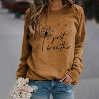 Stylish Sweatshirt for Women - Elodie-Brown-S-State of Style